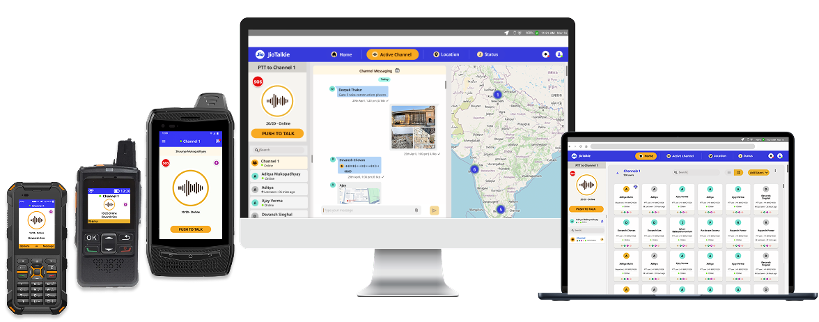 JioTalkie Cloud Platform
